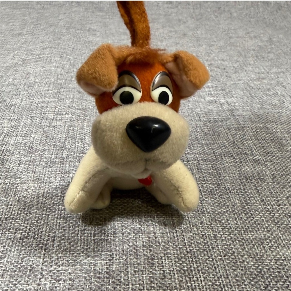 VTG McDonald's Oliver & Company Dodger Plush Christmas Ornament 1988 Happy Meal